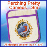 A Perching Pretty Cameos Design Pack