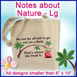 A Notes about Nature Design Pack