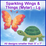 A Sparkling Wings & Things (Mylar) Design Pack