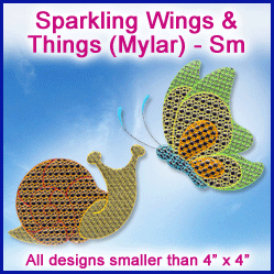 A Sparkling Wings & Things (Mylar) Design Pack