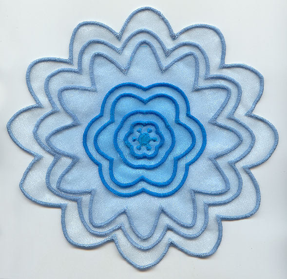 Daisy in 3D (In-the-Hoop)