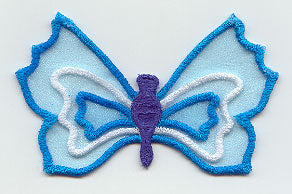 Butterfly 1 in 3D (In-the-Hoop)