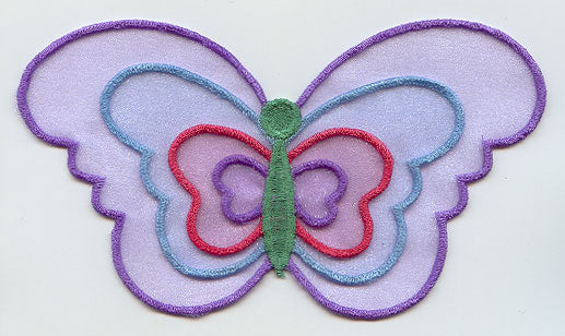 Butterfly 2 in 3D (In-the-Hoop)
