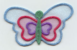 Butterfly 2 in 3D (In-the-Hoop)
