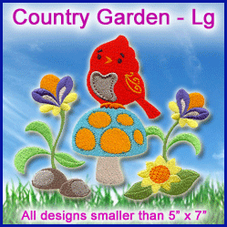 A Country Garden Design Pack