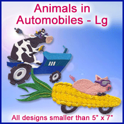 A Animals in Automobiles Design Pack