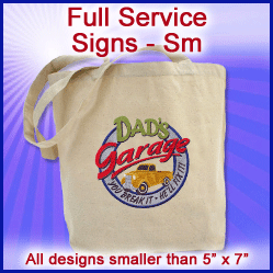 A Full Service Signs Design Pack