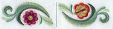 Jacobean Tweet Floral Border