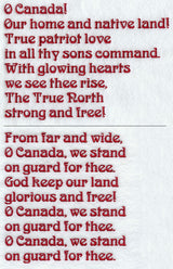 Canada National Anthem (Split)