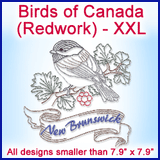 A Birds of Canada (Redwork) Design Pack