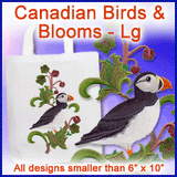 A Canadian Birds & Blooms Design Pack
