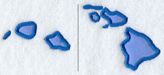 Hawaii State (Applique)