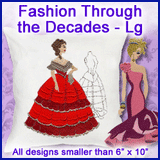 A Fashion Through the Decades Design Pack