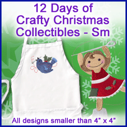A Twelve Days of Crafty Christmas Collectibles Design Pack