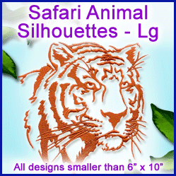 A Safari Animal Silhouettes Design Pack