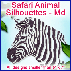 A Safari Animal Silhouettes Design Pack