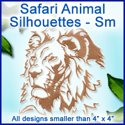 A Safari Animal Silhouettes Design Pack