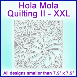 A Hola Mola Quilting II Design Pack