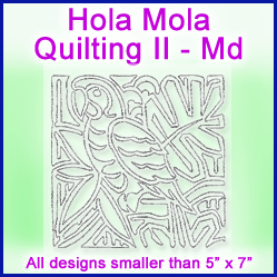 A Hola Mola Quilting II Design Pack