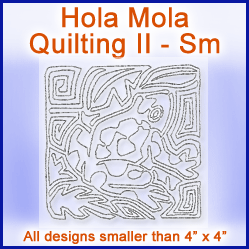 A Hola Mola Quilting II Design Pack