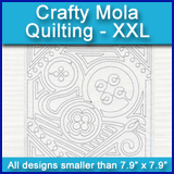 A Crafty Mola Quilting Design Pack