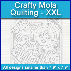 A Crafty Mola Quilting Design Pack