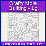 A Crafty Mola Quilting Design Pack