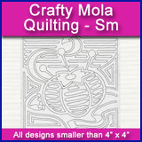 A Crafty Mola Quilting Design Pack