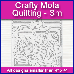 A Crafty Mola Quilting Design Pack