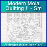 A Modern Mola Quilting II Design Pack