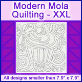 A Modern Mola Quilting Design Pack