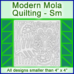 A Modern Mola Quilting Design Pack