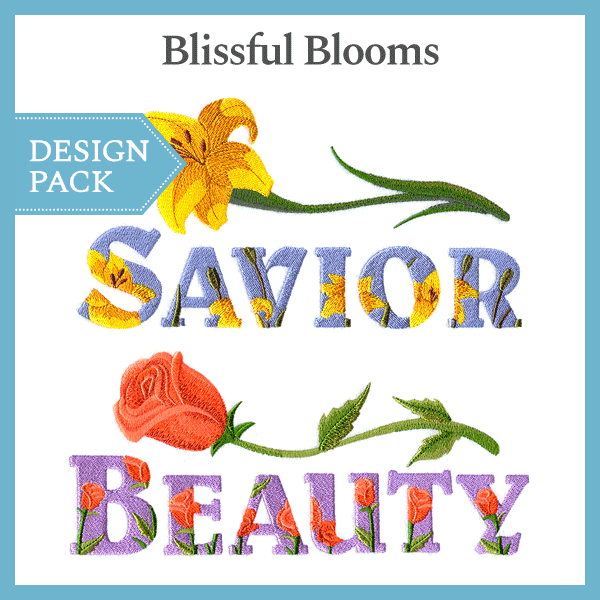 A Blissful Blooms Design Pack