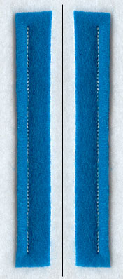 Collegiate Letter I (Crafty Cut Applique) (5 Inch)