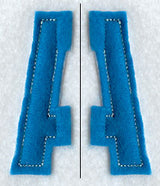 Collegiate Letter A (Crafty Cut Applique) (5 Inch)