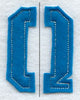 Collegiate Letter Q (Crafty Cut Applique) (5 Inch)