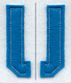 Collegiate Letter U (Crafty Cut Applique) (5 Inch)