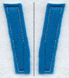 Collegiate Letter V (Crafty Cut Applique) (5 Inch)