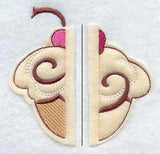 Sweet as a Cupcake (Split, Crafty Cut Applique)