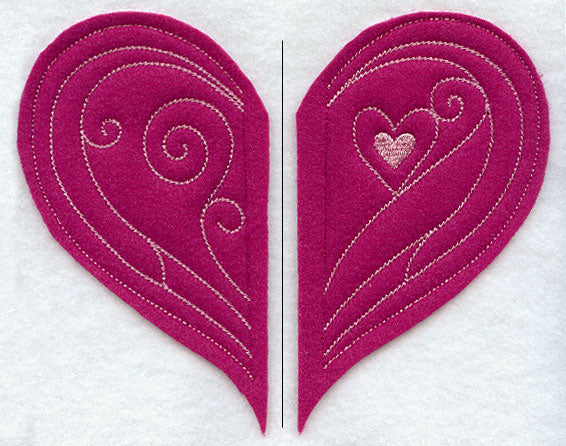 Loving Hearts (Split, Crafty Cut Applique)