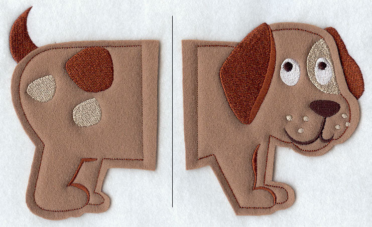 Arf! Dog (Split, Crafty Cut Applique)