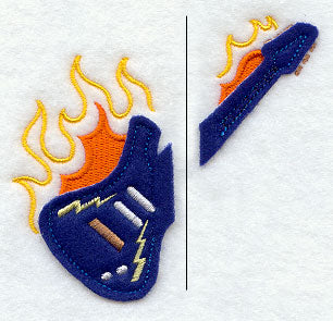 Rockin' Music Border (Split, Crafty Cut Applique)