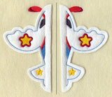 Zoom Airplane (Split, Crafty Cut Applique)