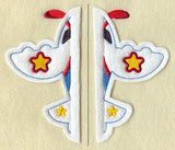 Zoom Airplane (Split, Crafty Cut Applique)