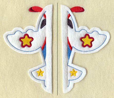 Zoom Airplane (Split, Crafty Cut Applique)