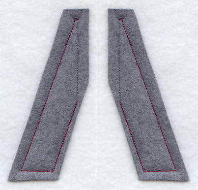 Collegiate Letter Lambda (Crafty Cut Applique) (5 Inch)