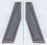 Collegiate Letter Lambda (Crafty Cut Applique) (5 Inch)
