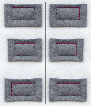 Collegiate Letter Xi (Crafty Cut Applique) (5 Inch)