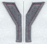 Collegiate Letter Upsilon (Crafty Cut Applique) (5 Inch)