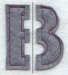 Collegiate Letter Beta (Crafty Cut Applique) (5 Inch)